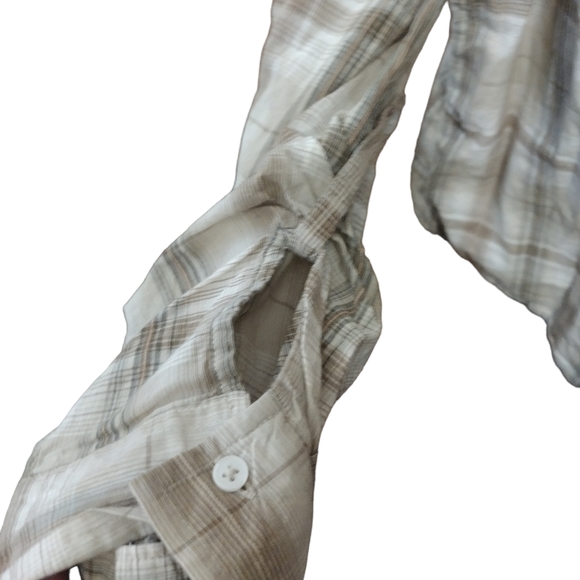 Ladies cute erika plaid top - Picture 4 of 5